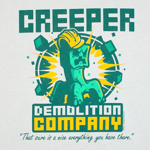 Foto Camiseta Minecraft Creeper Demolition foto 912912
