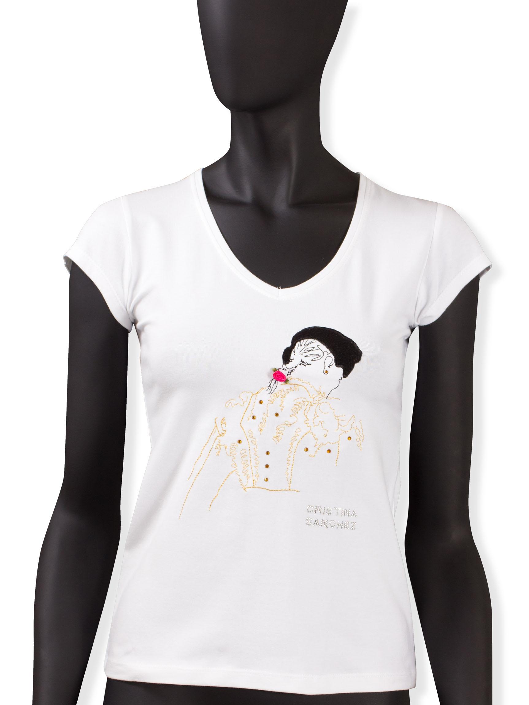 Foto CAMISETA MUJER LOGO C.S. 2066