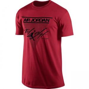 Foto Camiseta nike air jordan fligh classic roja foto 763170