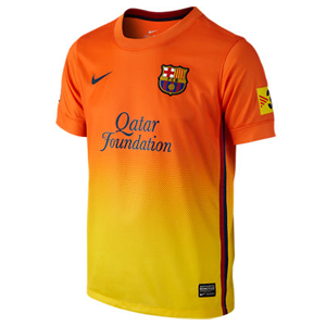 Foto Camiseta Nike F.C. Barcelona 2012-2013 segunda equipación Adulto foto 384088