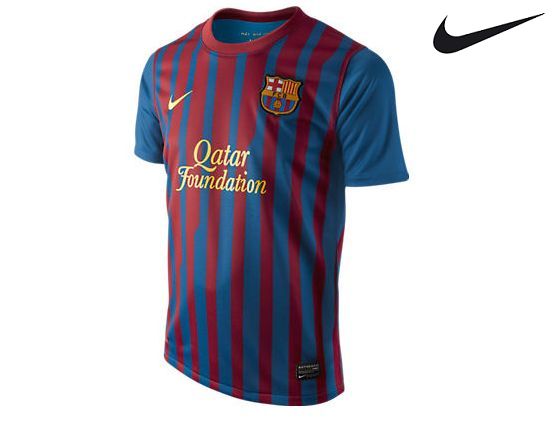 Foto Camiseta Oficial del FCBarcelona 2011-12 1º equip Infantil-Juvenil foto 507290