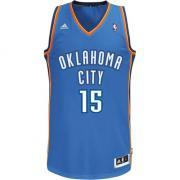 Foto Camiseta Oklahoma City Thunder #15 Reggie Jackson Revolution 30 Swingman Road foto 779032