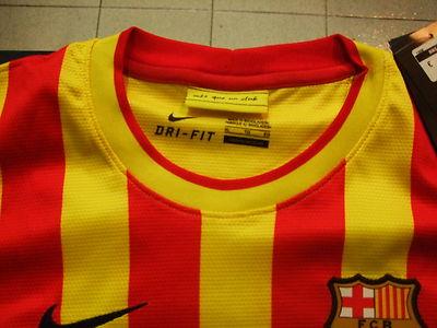 Foto Camiseta Original Futbol Club Barcelona 2013-2014.senyera Talla S foto 605056