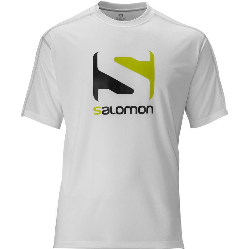 Foto Camiseta Salomon Stroll Logo Tee Blanca XL foto 386958