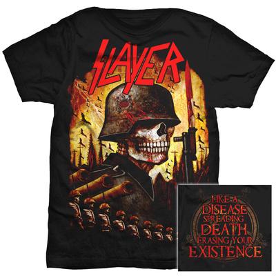 Foto Camiseta Slayer - Invasion, 3x3 in. foto 644359