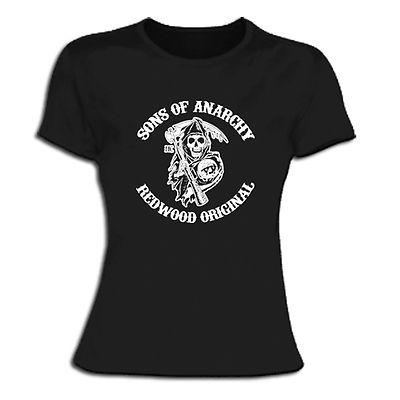 Foto Camiseta Sons Of Anarchy Tallas Xl- L- M Motero No Parche Chaqueta T-shirt Mujer foto 691757