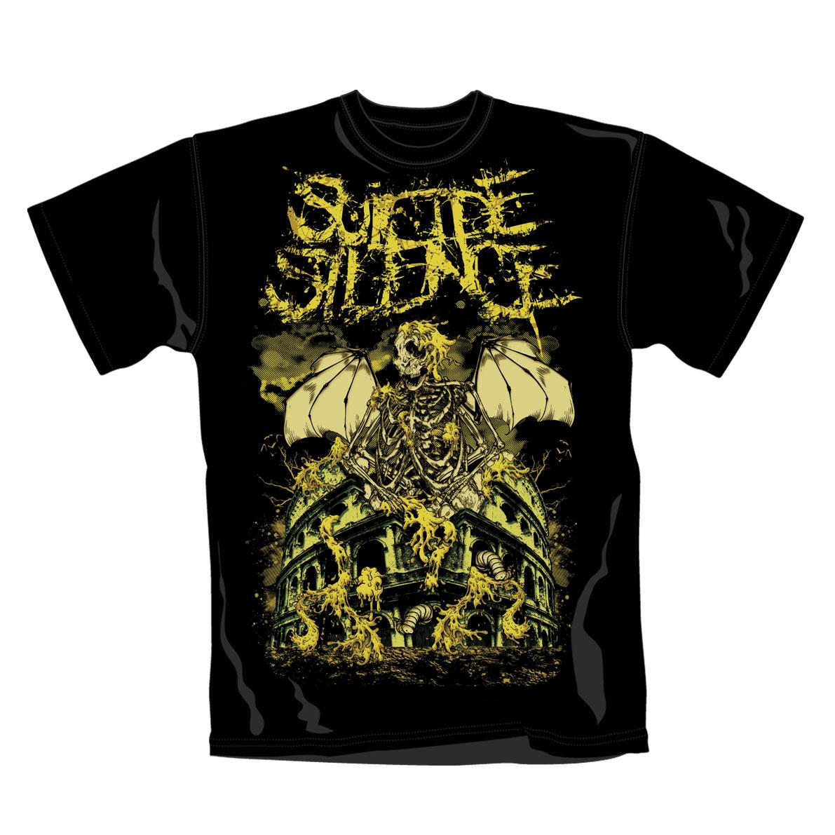 Foto Camiseta Suicide Silence Ruins. Producto oficial Emi Music