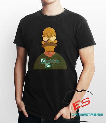 Foto Camiseta /t-shirt  Simpsons Ned Flanders Breaking Bad Tallas:  S-m-l-xl-xxl. foto 625988