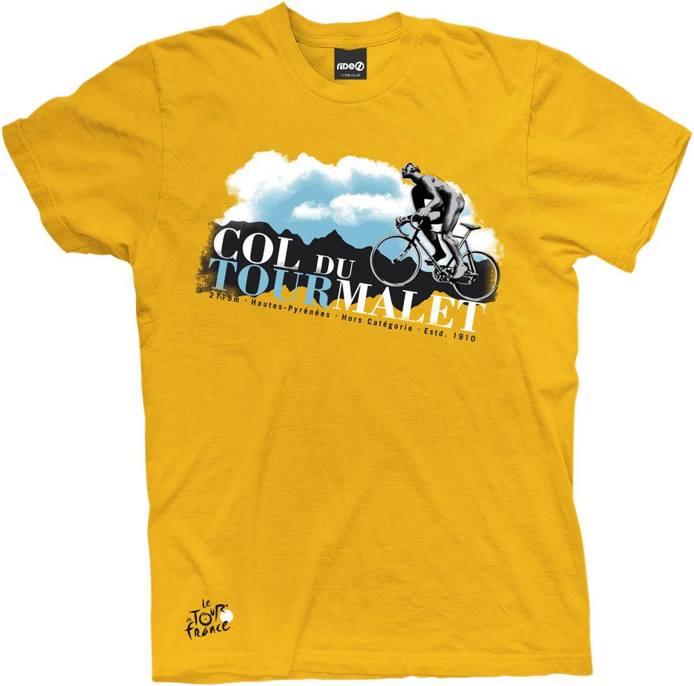 Foto Camiseta Tour de France Ride Mountain Project - Col du Tourmalet foto 133631