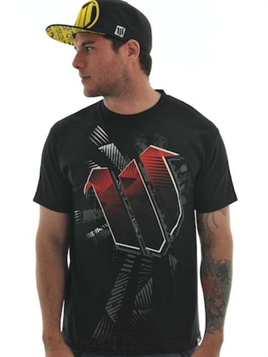 Foto Camiseta We All Ride Spike Negro-Rojo foto 847083