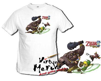 Foto Camiseta Zelda Phantom Hourglass 1  Tshirt T-shirt Xxl Niño Mujer Chica Game foto 943285