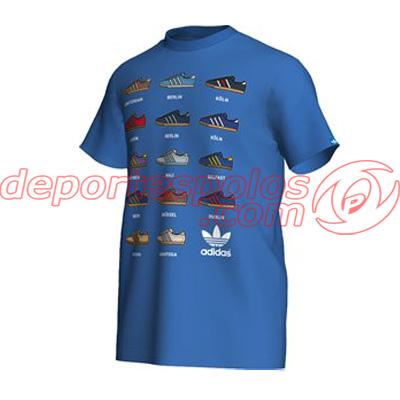 Foto camiseta/adidas:g tee 14sneaker s azulcien foto 457795