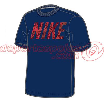 Foto camiseta/nike:net nike block ss tee m loyal blue foto 688393
