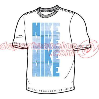 Foto camiseta/nike:nike diagnal l white/dk grey heather foto 784583