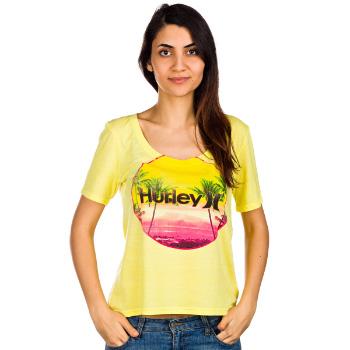 Foto Camisetas Hurley The Sun Also Sets Scoop T-Shirt - citrus yellow foto 326683