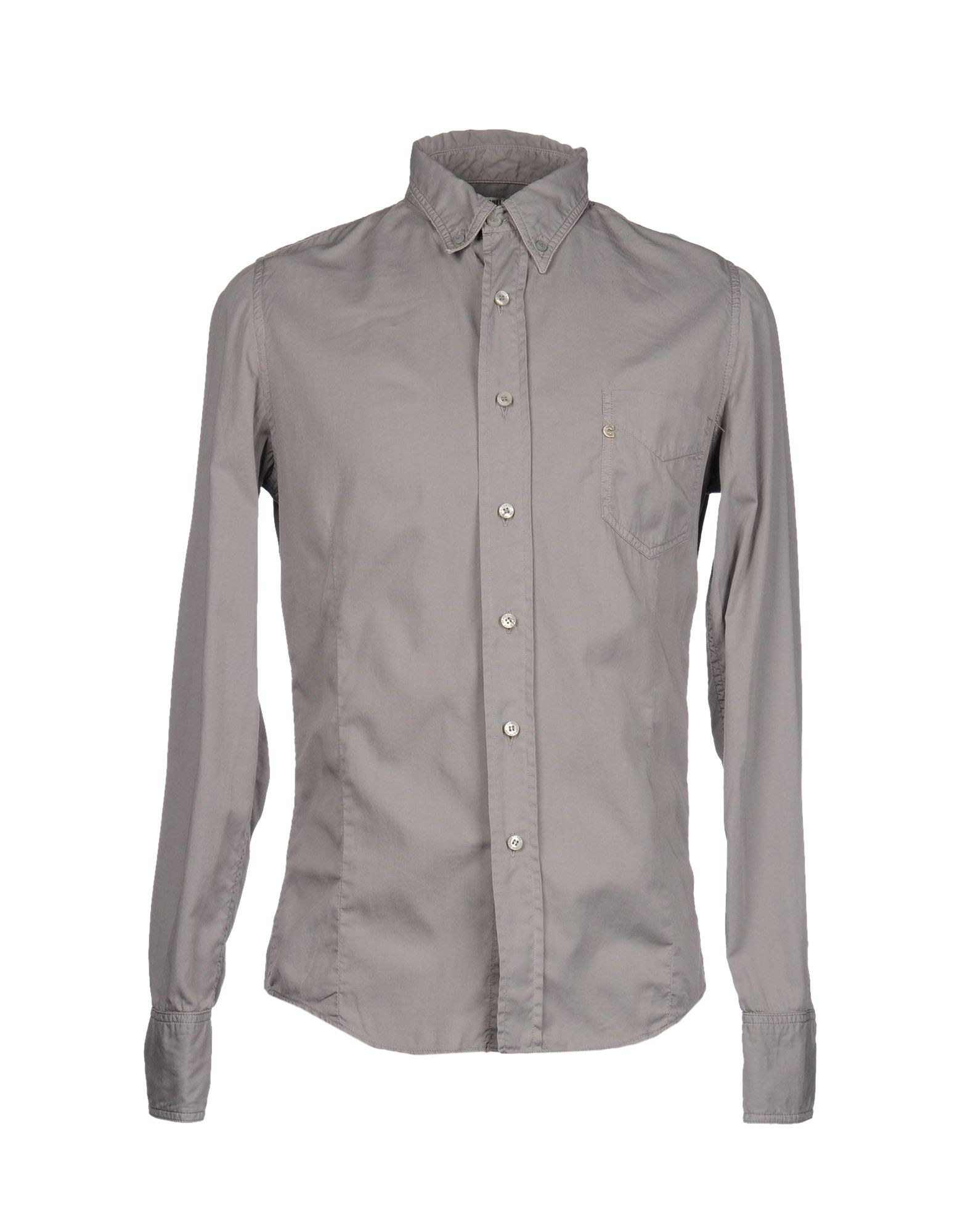 Foto Camouflage Ar And J. Camisas De Manga Larga Hombre Gris foto 963919