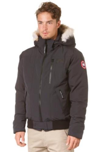 Foto Canada Goose Borden Bomber Jacket navy