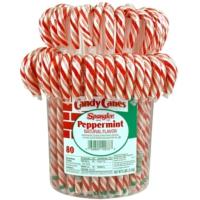 Foto Candy Canes Peppermint Red & White Jar (80 Candy Canes)