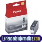 Foto Canon En Barcelona: Cartucho Canon 5 Pgbk Negro Pgi-5Bk foto 586684