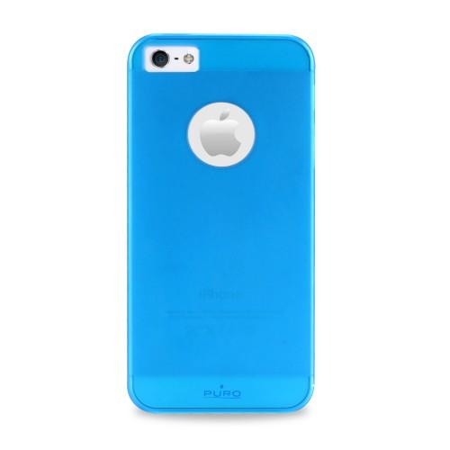 Foto Carcasa iphone 5 rainbow azul de puro