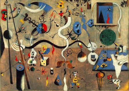Foto Carnaval del Arlequín de Miró, réplica de arte, cuadro. foto 77505
