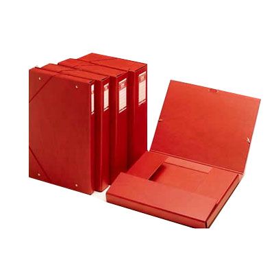 Foto Carpeta proyecto folio 50 mm rojo Unisystem foto 749366