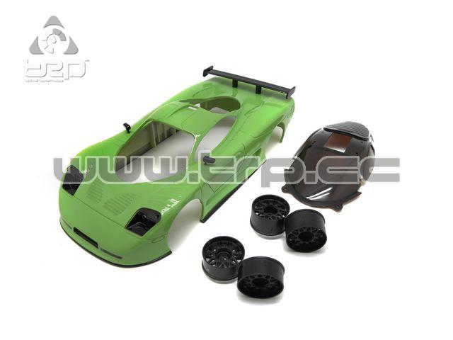 Foto Carroceria MiniZ TRPScale Mosler MT900 Green Limited Only 50uni