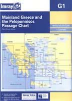 Foto Carta Imray G1: Mainland Greece and the Peloponnisos passage chart. foto 968943