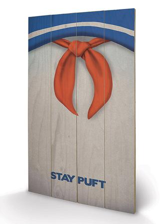 Foto Cartel de madera Ghostbusters - Stay Puft Wood Sign, 76x45 in. foto 621960