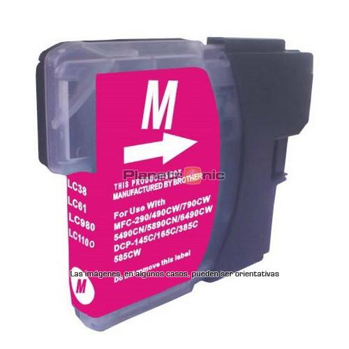 Foto Cartucho de tinta compatible con Brother DCP 163 C sustituye al cartucho original LC-1100HYM foto 132286