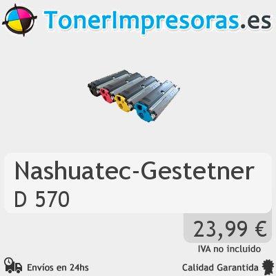 Foto Cartuchos Toner Compatible Nashuatec/gestetner D 570 Negro Tipo 510...
