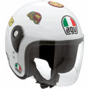 Foto casco agv junior open vale symbols