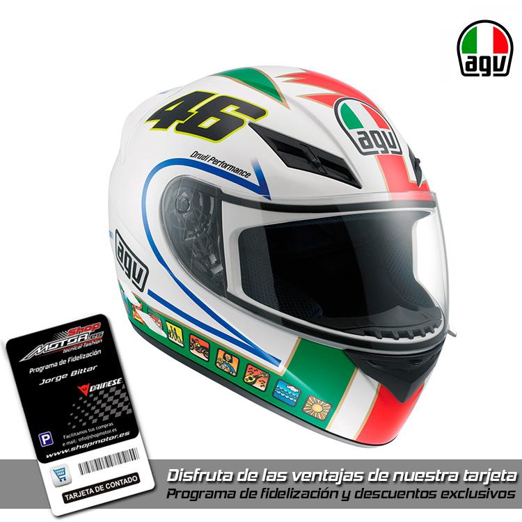 Foto CASCO AGV  K-3 TOP ROSSI ICON
