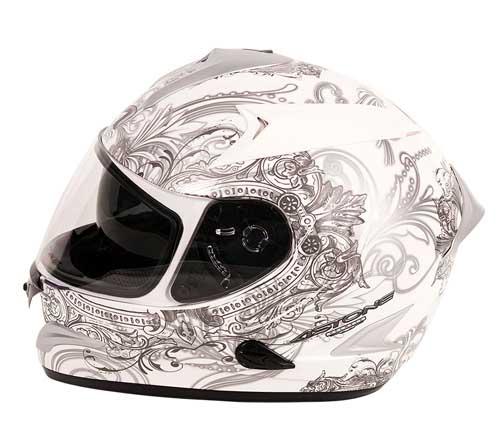 Foto Casco astone gtb graphic empire blanco