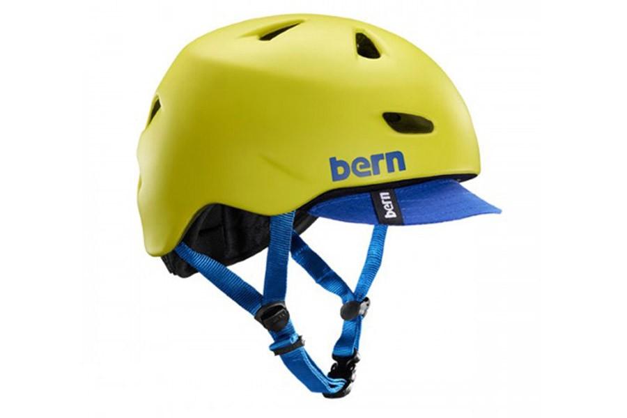Foto Casco Bern Brentwood Amarillo Mate