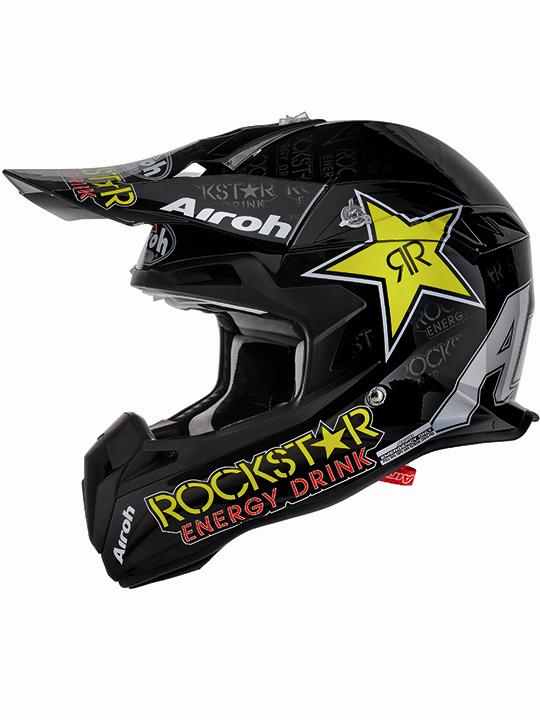 Foto Casco Mx Airoh Rockstar Terminator Negro foto 620518