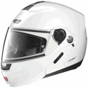 Foto casco nolan n91 classic n-com metal white 5
