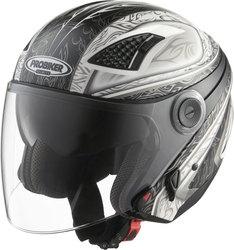Foto Casco probiker demi-jet flush dekor