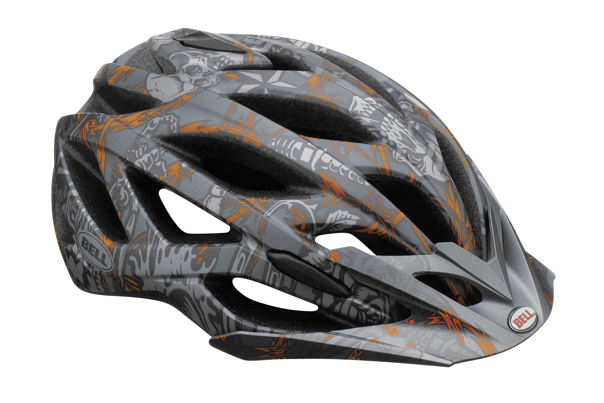 Foto Cascos MTB Bell Sequence gris/anaranjado , 55-59 cm foto 578747