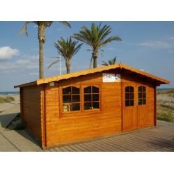 Foto Caseta de madera Zinnia 500 x 400 cm. (Incluye tela asfáltica) foto 730524