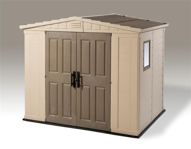 Foto Caseta resina keter apex 86 marrón 256 x 182 x 217 cm foto 503759