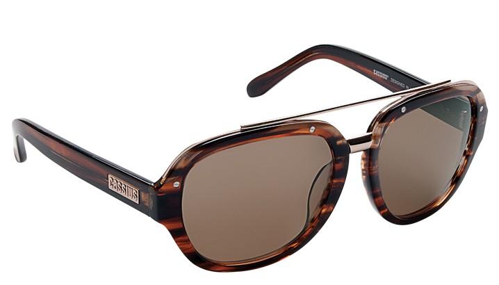 Foto Cassius Sunglasses - Tange - Walnut
