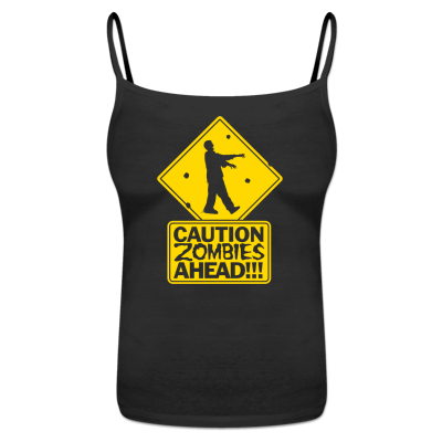 Foto Caution Zombies Ahead Top de tirantes foto 874801