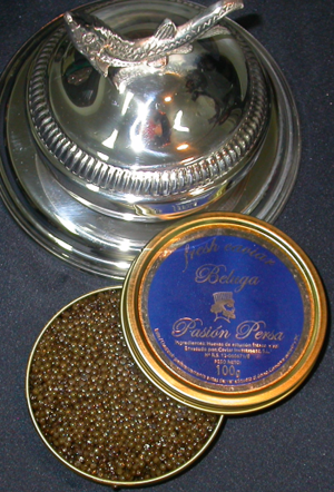 Foto Caviar Beluga de cultivo