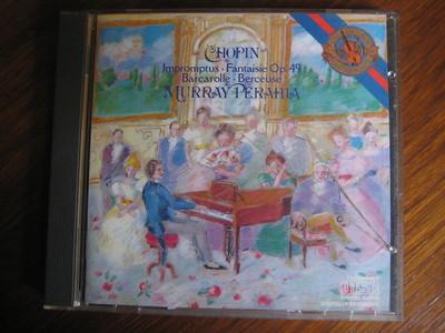 Foto Cd Chopin Impromptus Perahia 1985 Cbs Masterworks Rare foto 847576