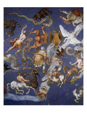 Foto Ceiling from Sala del Mappamondo Fresco by G. De Vecchi and da Reggio - Laminas foto 476239