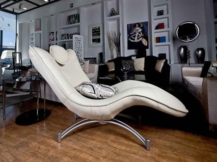 Foto Chaise longue Taal, beige