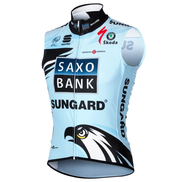 Foto Chaleco cortaviento Saxo Bank-sungard 2011