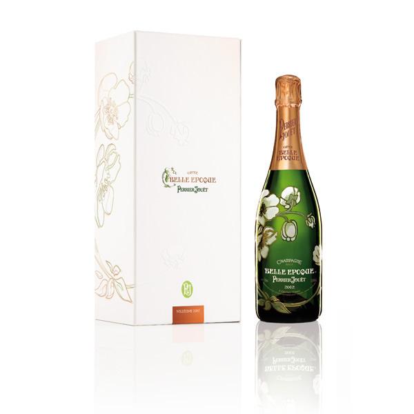 Foto Champagne Perrier Jouët Belle Epoque 2004 en coffret (in Box)