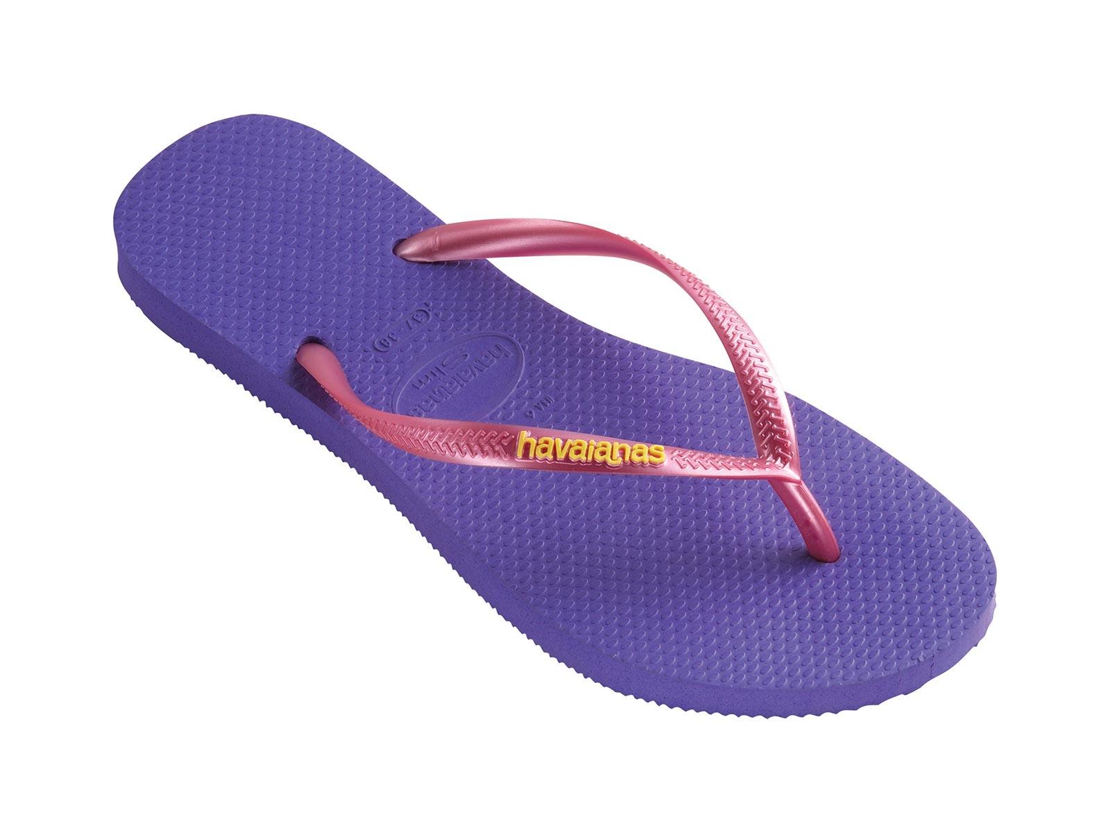 Foto Chanclas - Slim Logo Violet